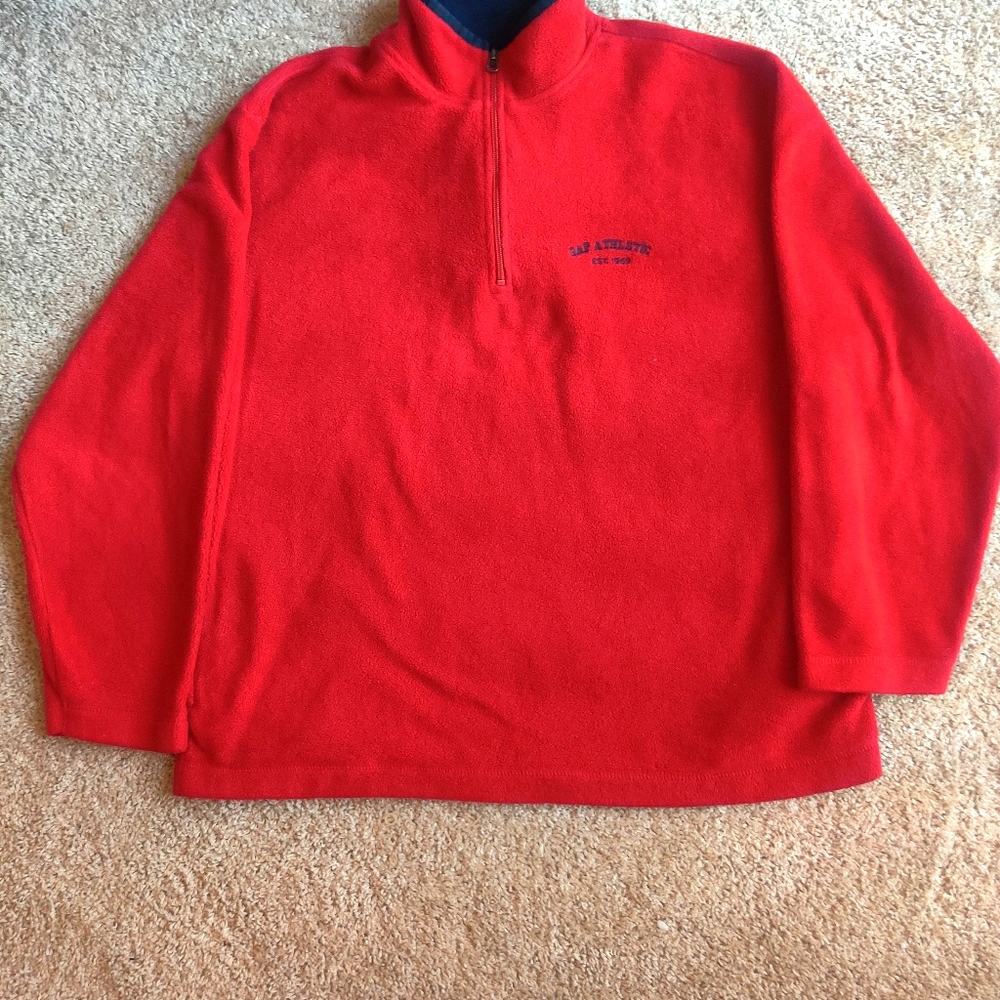 GAP Athletic Men's Large Red Pullover Sweater